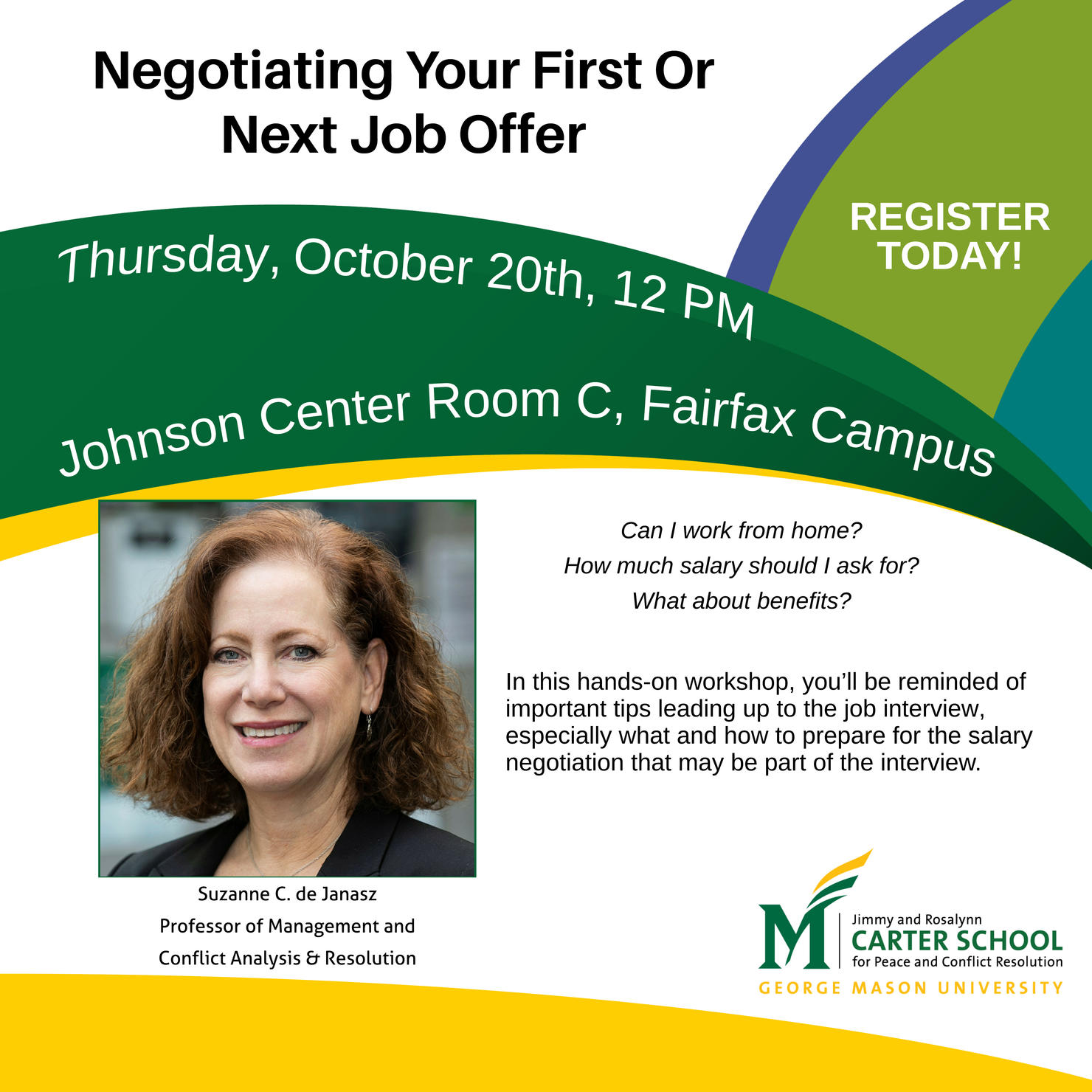 Negotiating Job Offers Workshop Info