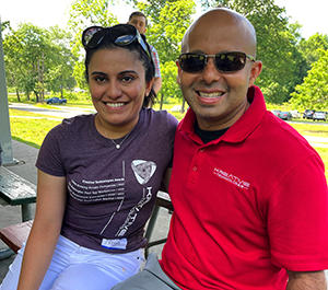 School of Business alums Adnan Karimi and Nazia Karimi
